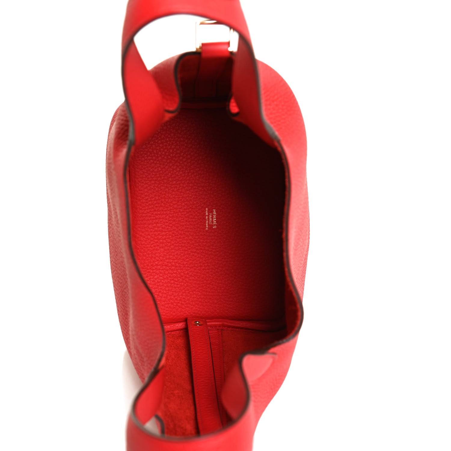 Hermes Taurillon Clemence Picotin Lock 18 PM Rouge De Coeur 5 of 12