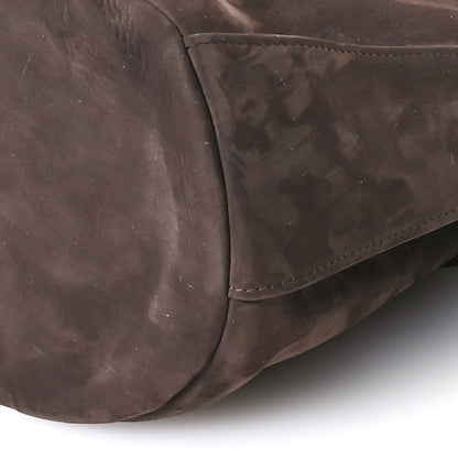 The Row Nubuck Mini Leo Bucket Bag Umber 9 of 9