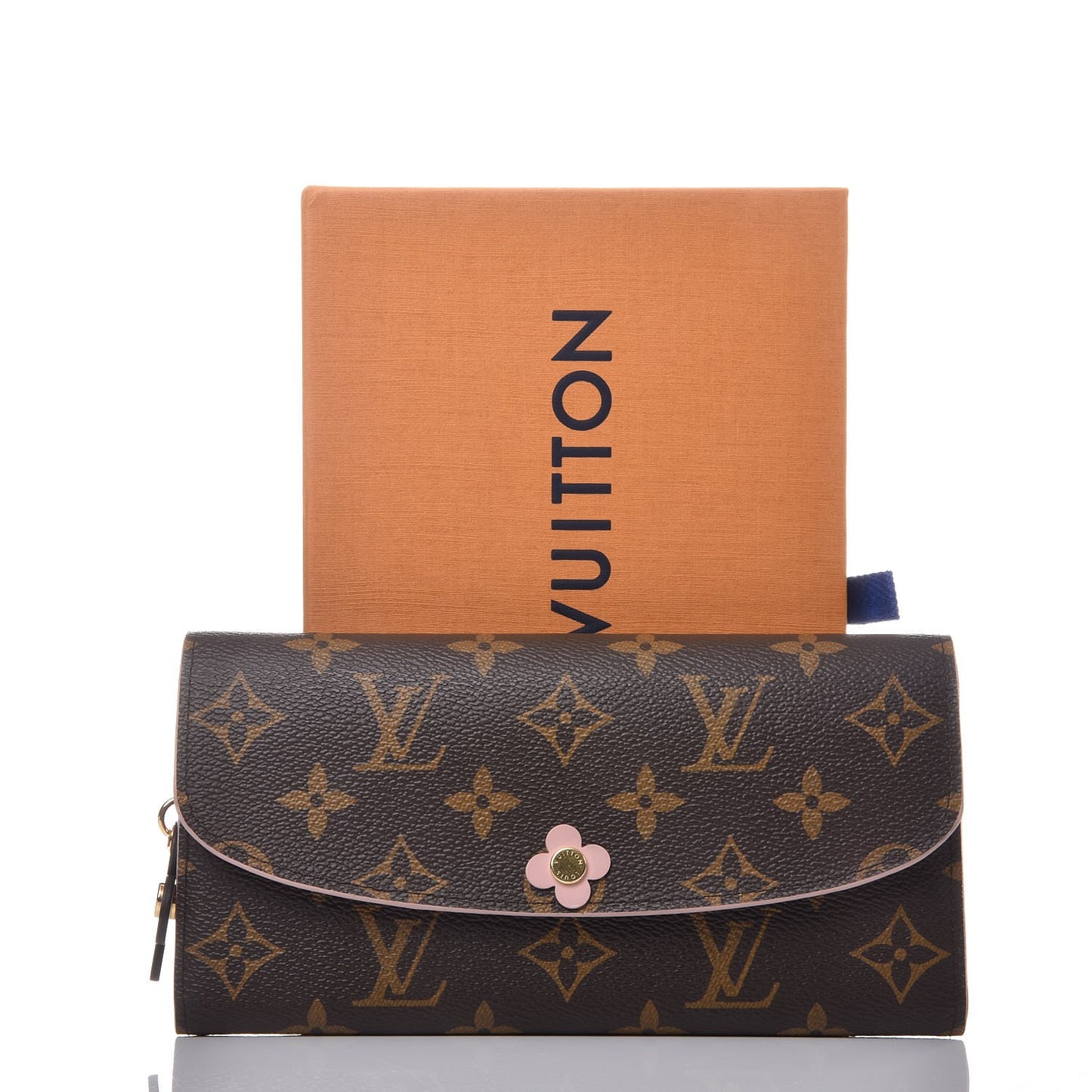 Monogram Bloom Flower Emilie Wallet