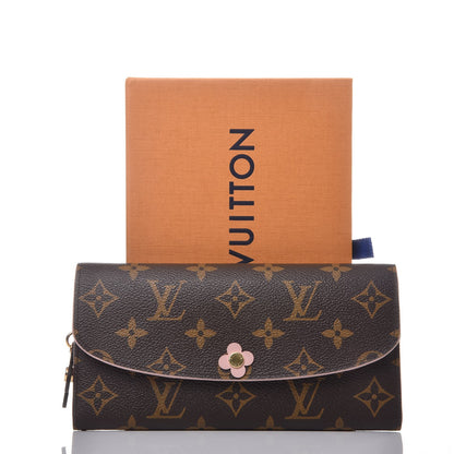 Louis Vuitton Monogram Bloom Flower Emilie Wallet 7 of 7