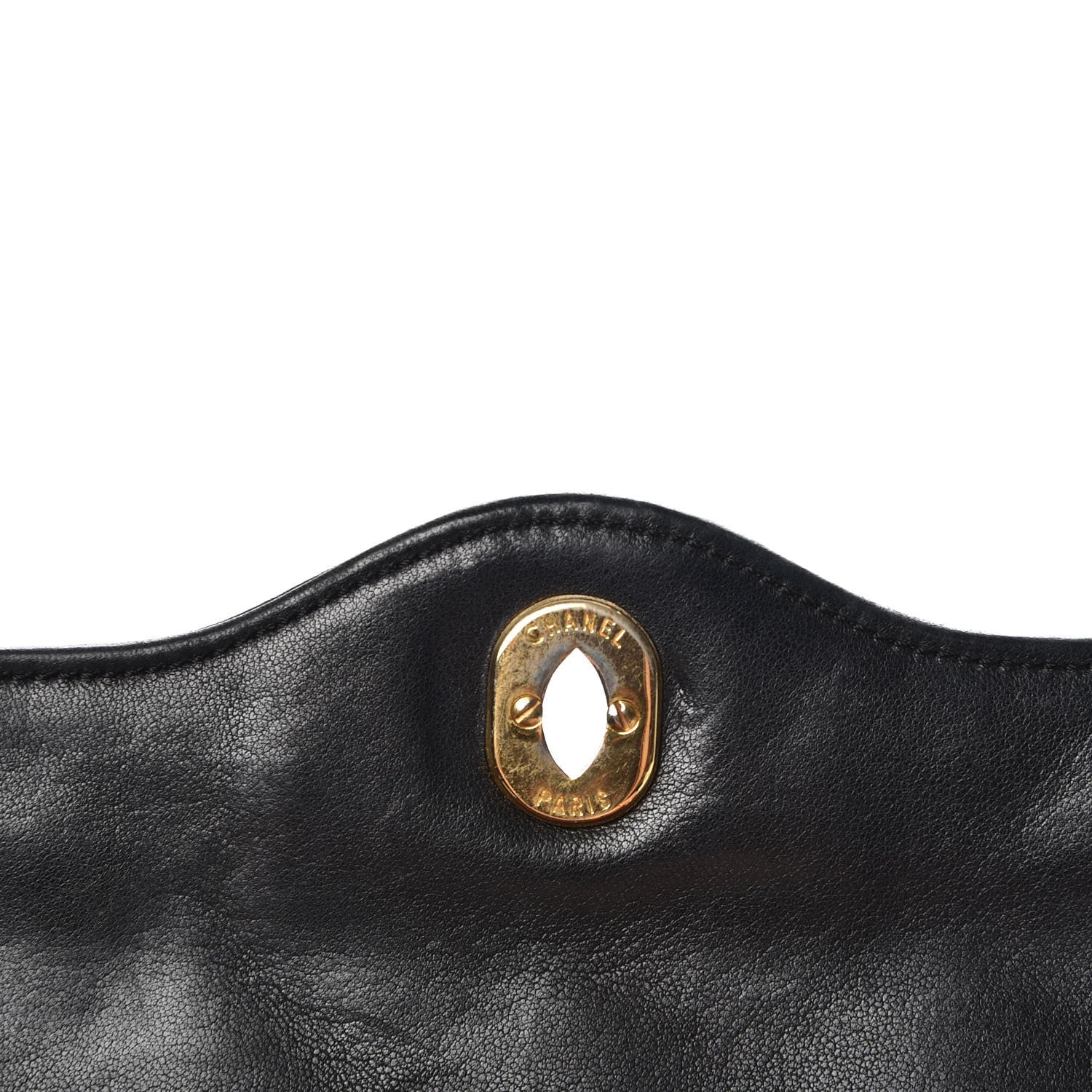 Chanel Lambskin Medium Double Flap Black 9 of 15