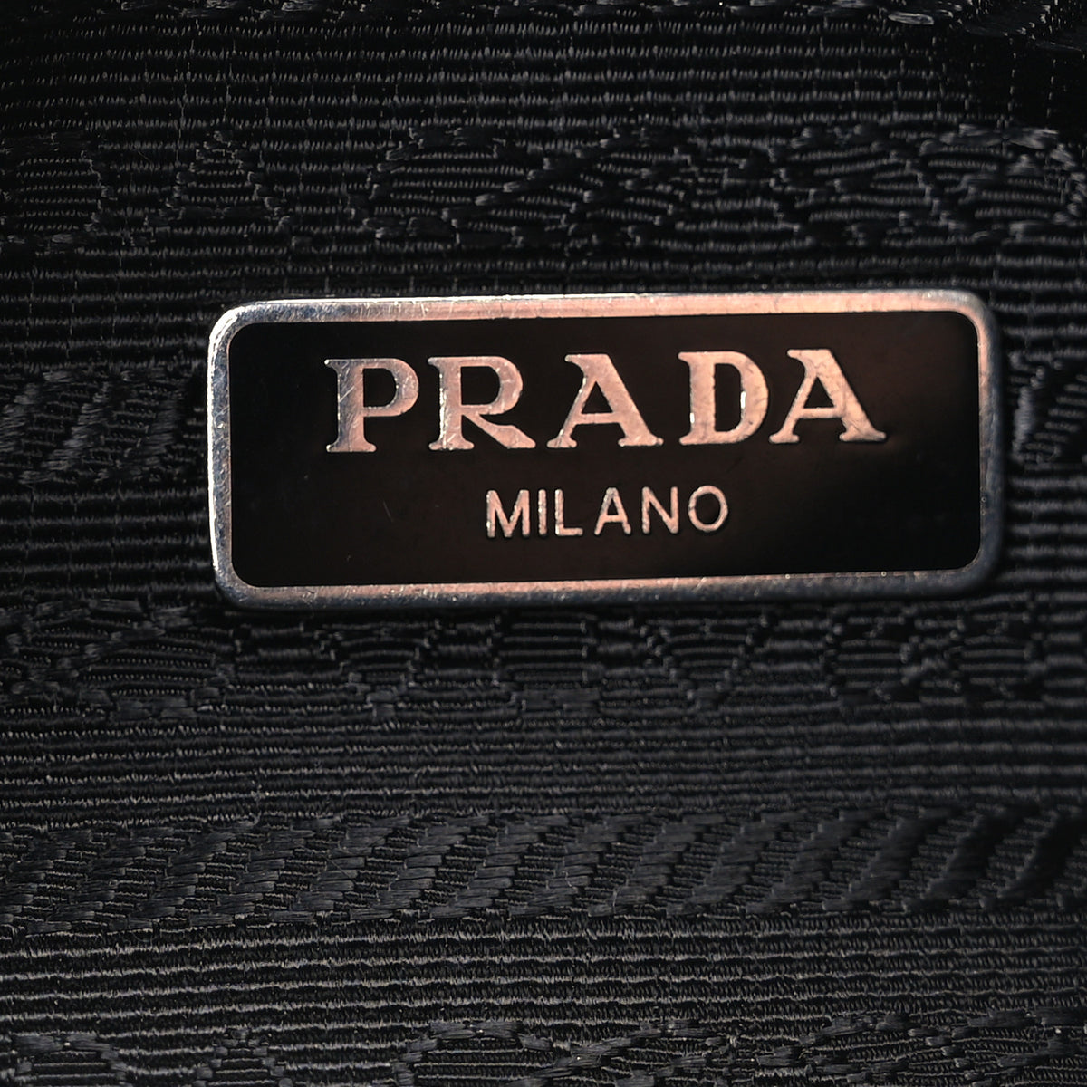 Prada Tessuto Nylon Mini Re-Edition 2000 Bag Black 6 of 10