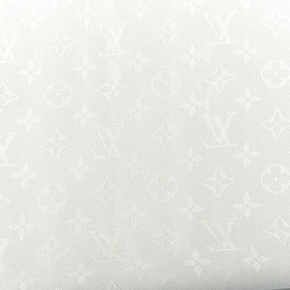 Louis Vuitton Wool Silk Monogram Shawl White 4 of 4