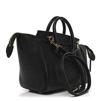 Celine Supple Shiny Lambskin Little New Luggage Black 3 of 9