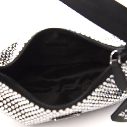 Prada Satin Crystal Mini Re-Edition 2000 Bag Cristal 5 of 11