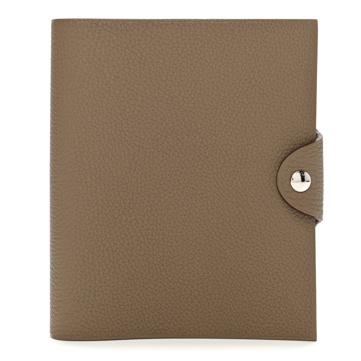 Hermes Togo Ulysse PM Notebook Cover Etoupe 1 of 5