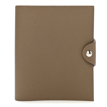 Hermes Togo Ulysse PM Notebook Cover Etoupe 1 of 5