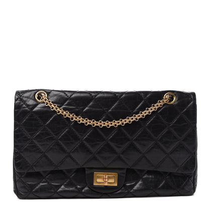 Chanel Aged Calfskin Quilted 2.55 Reissue 227 Flap Black 1 of 10