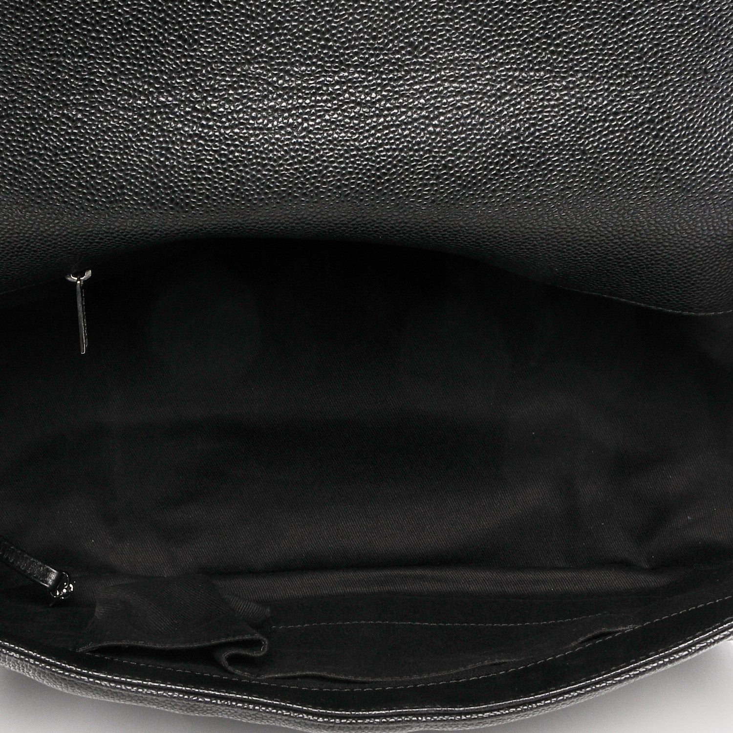 Chanel Caviar Timeless CC Accordion Flap Black 5 of 7