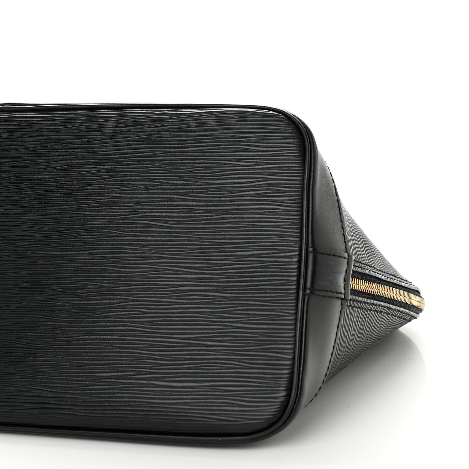 Louis Vuitton Epi Alma PM Black 8 of 9