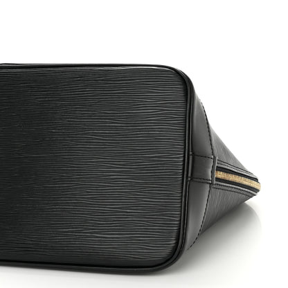 Louis Vuitton Epi Alma PM Black 8 of 9