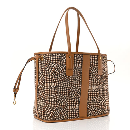 MCM Visetos Medium Project Reversible Shopper Tote Cognac 5 of 15
