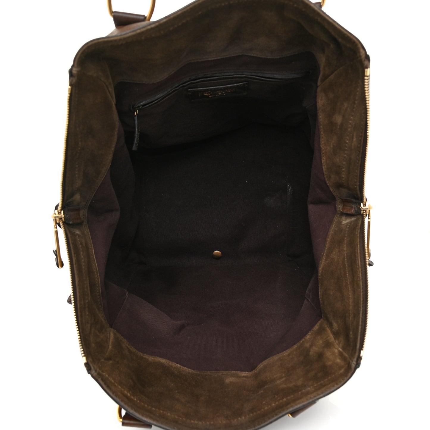 Calfskin Medium Downtown Tote Brown