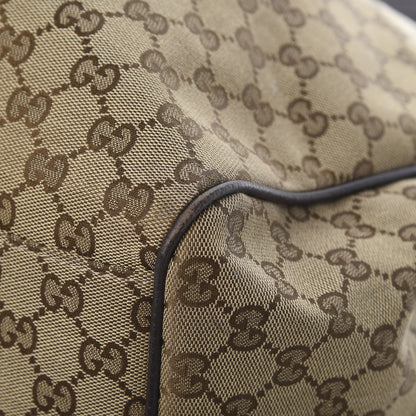 Gucci Monogram Dollar Calfskin Large Sukey Tote Beige Ebony Testa di Moro 9 of 13