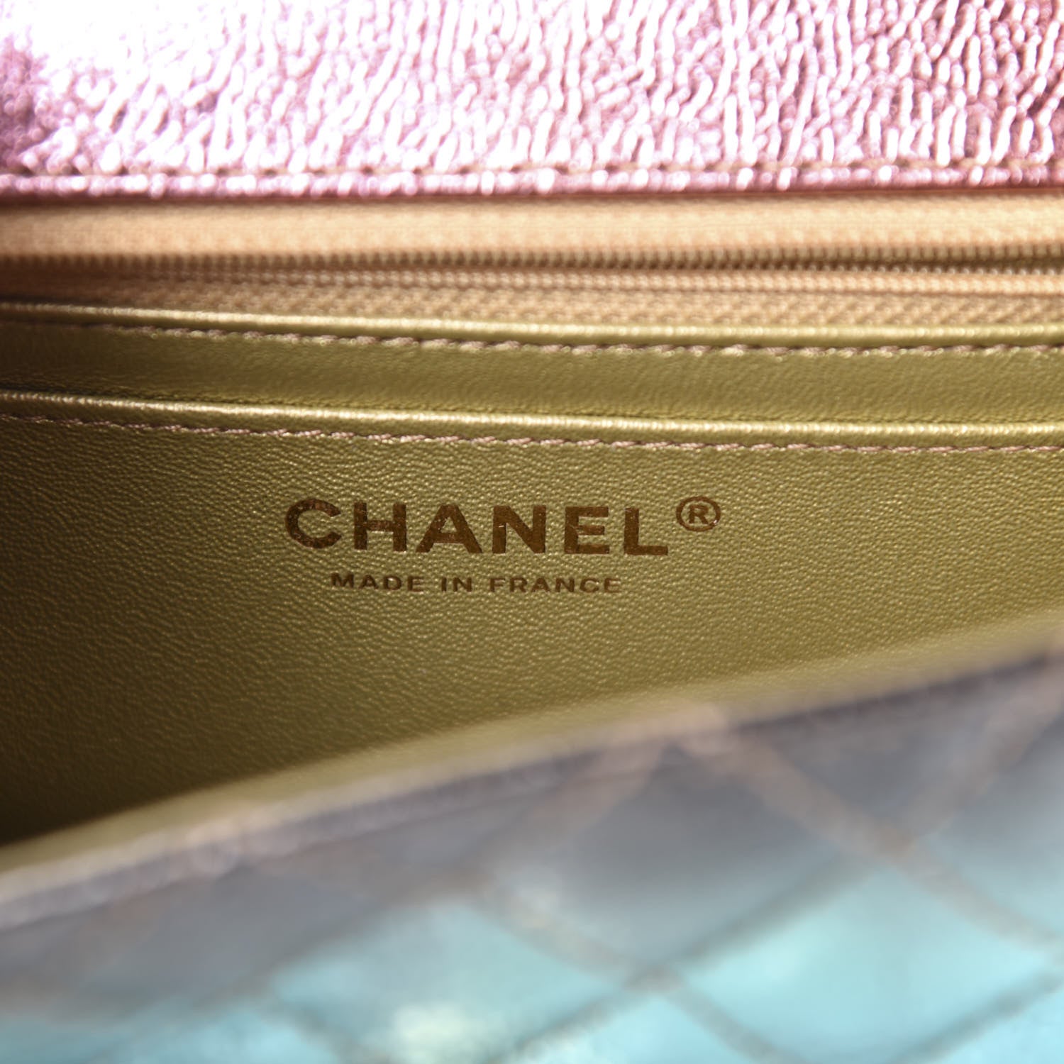 Chanel Metallic Goatskin Quilted Mini 2.55 Reissue Flap Multicolor 8 of 11