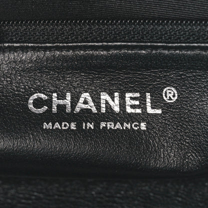 Chanel Distressed Patent Quilted Timeless Clutch Black 6 of 11