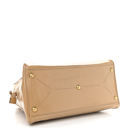 Saint Laurent Patent Medium Majorelle Beige 4 of 27