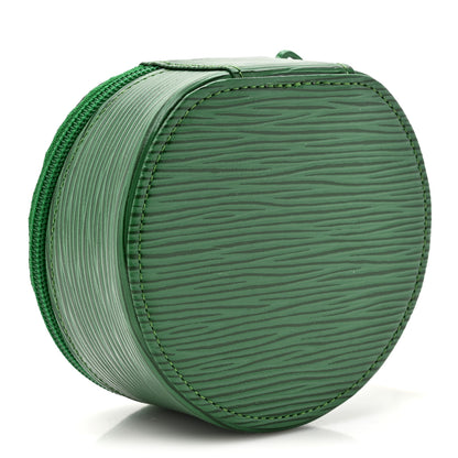 Louis Vuitton Epi Ecrin Bijoux 10cm Jewelry Box Case Borneo 3 of 7