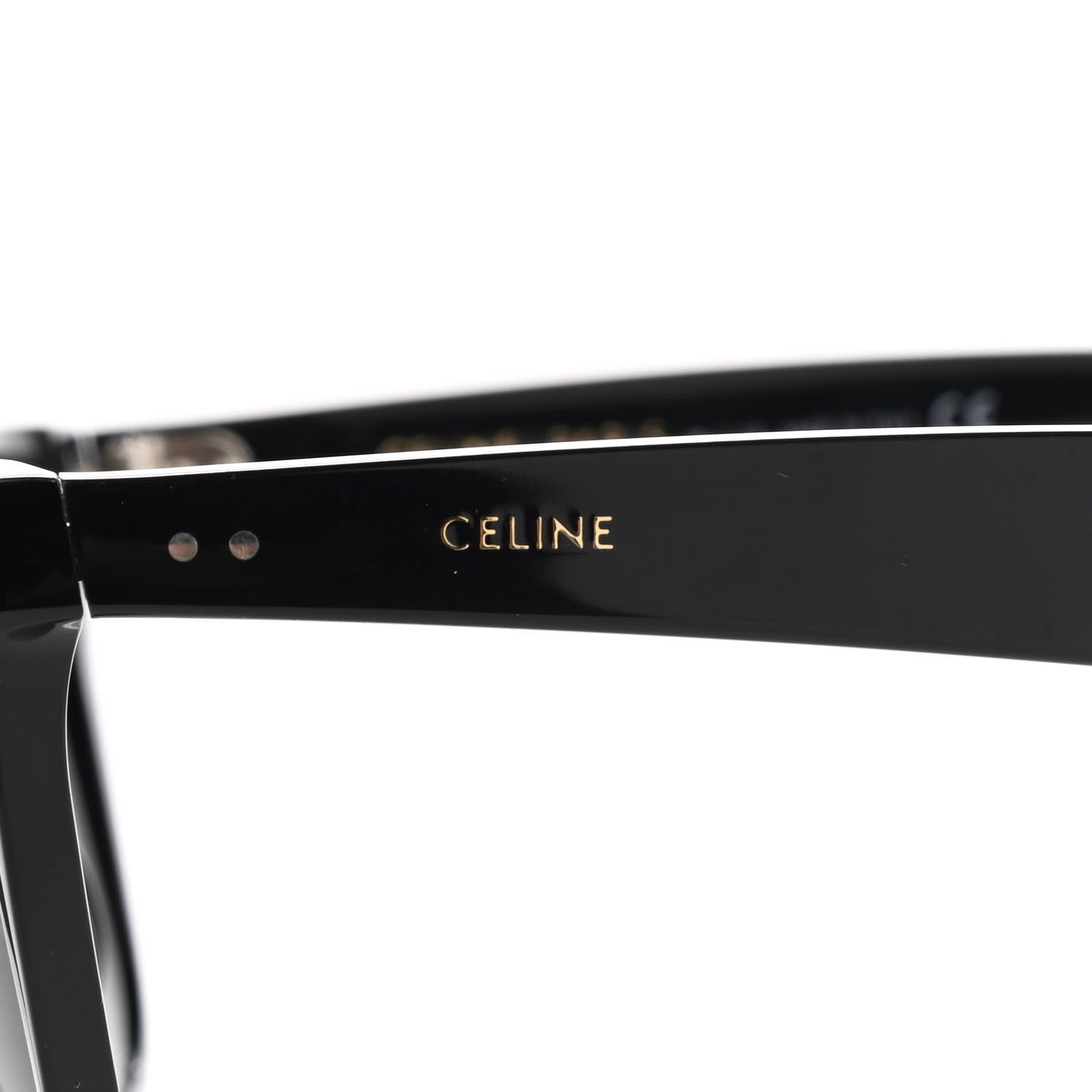 Celine Acetate Sunglasses CL 40088I Black 5 of 7