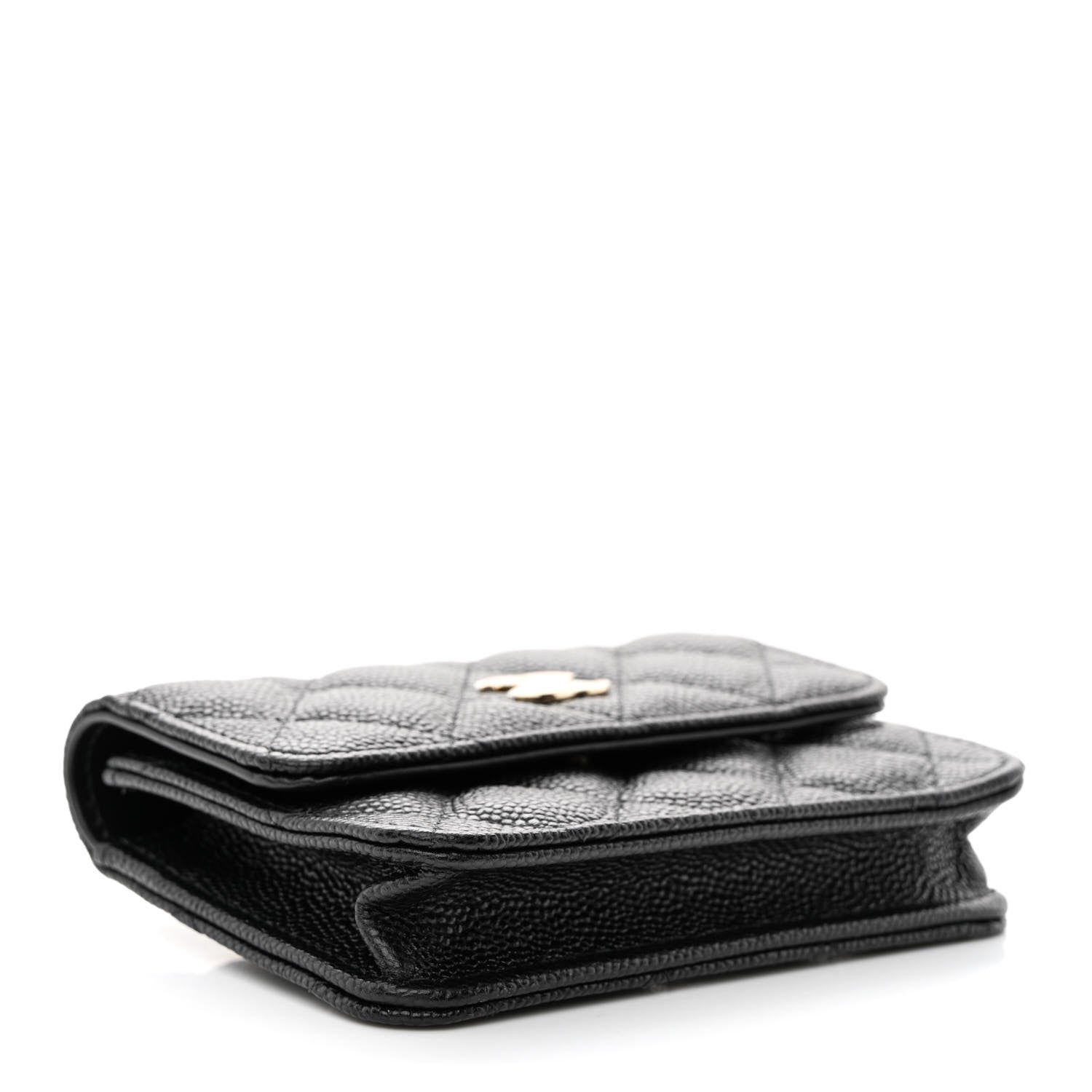 Chanel Caviar Quilted Bow Belt Bag Black 4 of 12