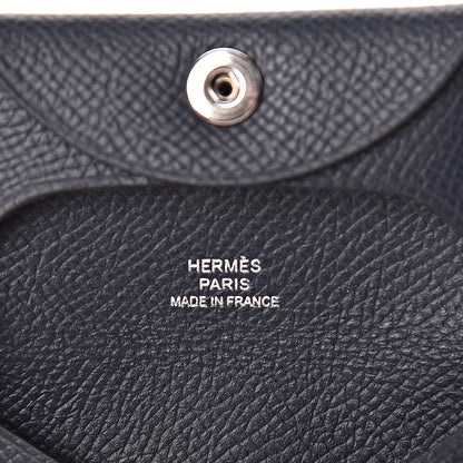 Hermes Epsom Bastia Coin Purse Bleu Indigo 6 of 8