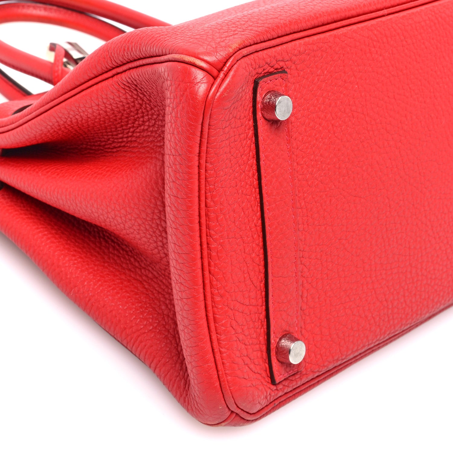 Hermes Togo BIRKIN 30 Rouge Pivoine 8 of 9