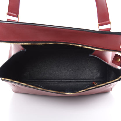 Celine Smooth Calfskin Medium Edge Shoulder Bag Red 5 of 19