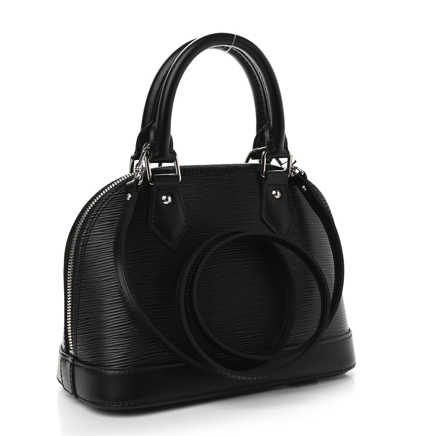 Louis Vuitton Epi Alma BB Black 3 of 8