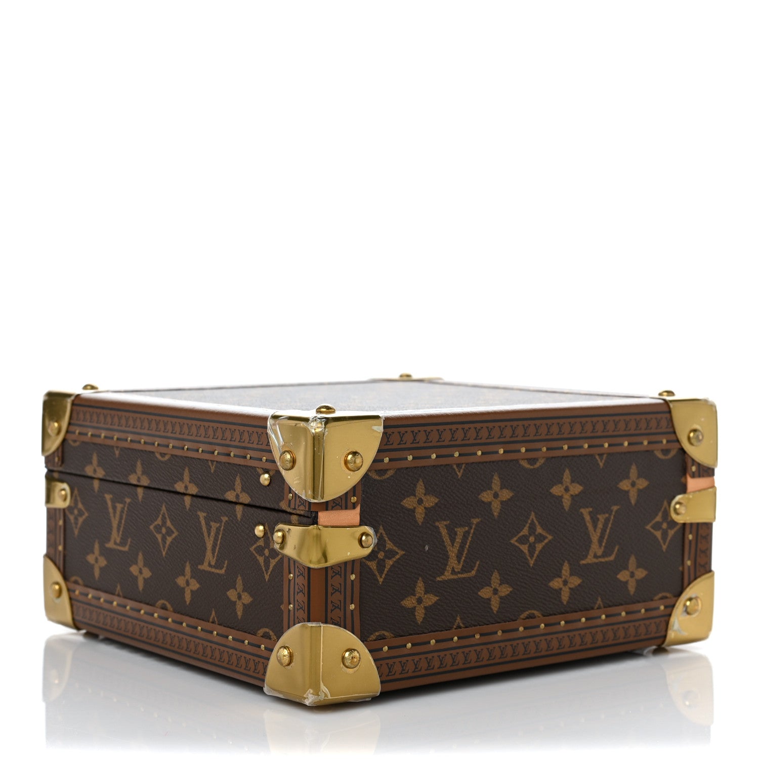 Louis Vuitton Monogram Jewelry Box Red 3 of 10