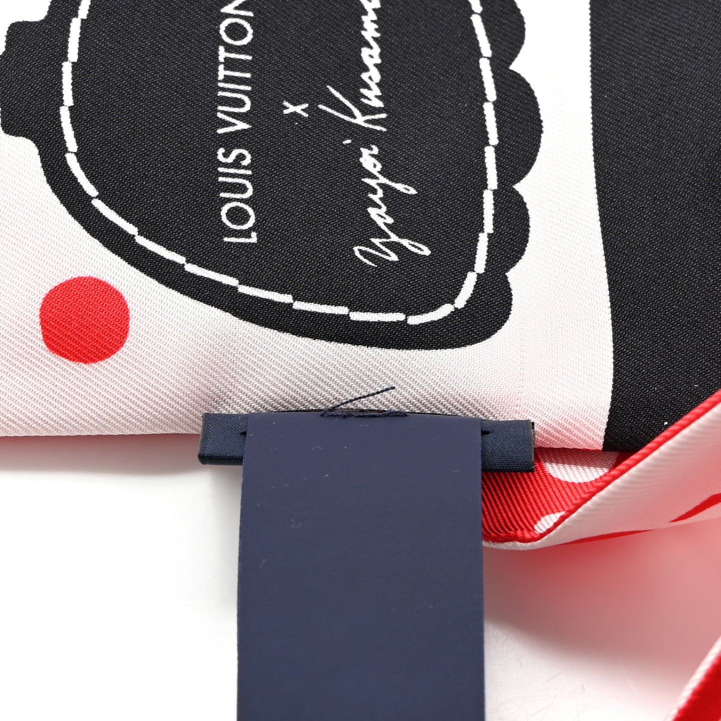 LV x YK Infinity Dots Bandeau Red White
