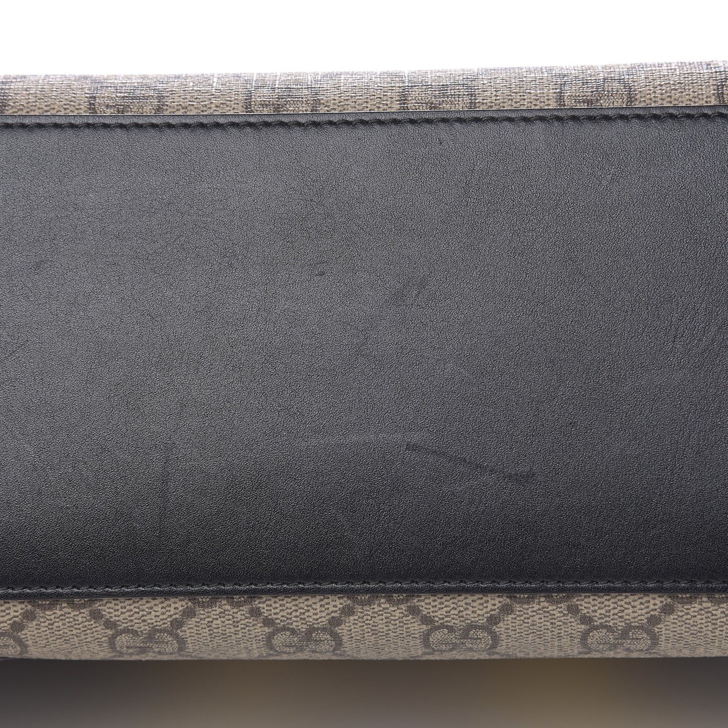 Nappa GG Supreme Monogram Medium Osiride Top Handle Bag Black Oro Vecchio Beige Ebony