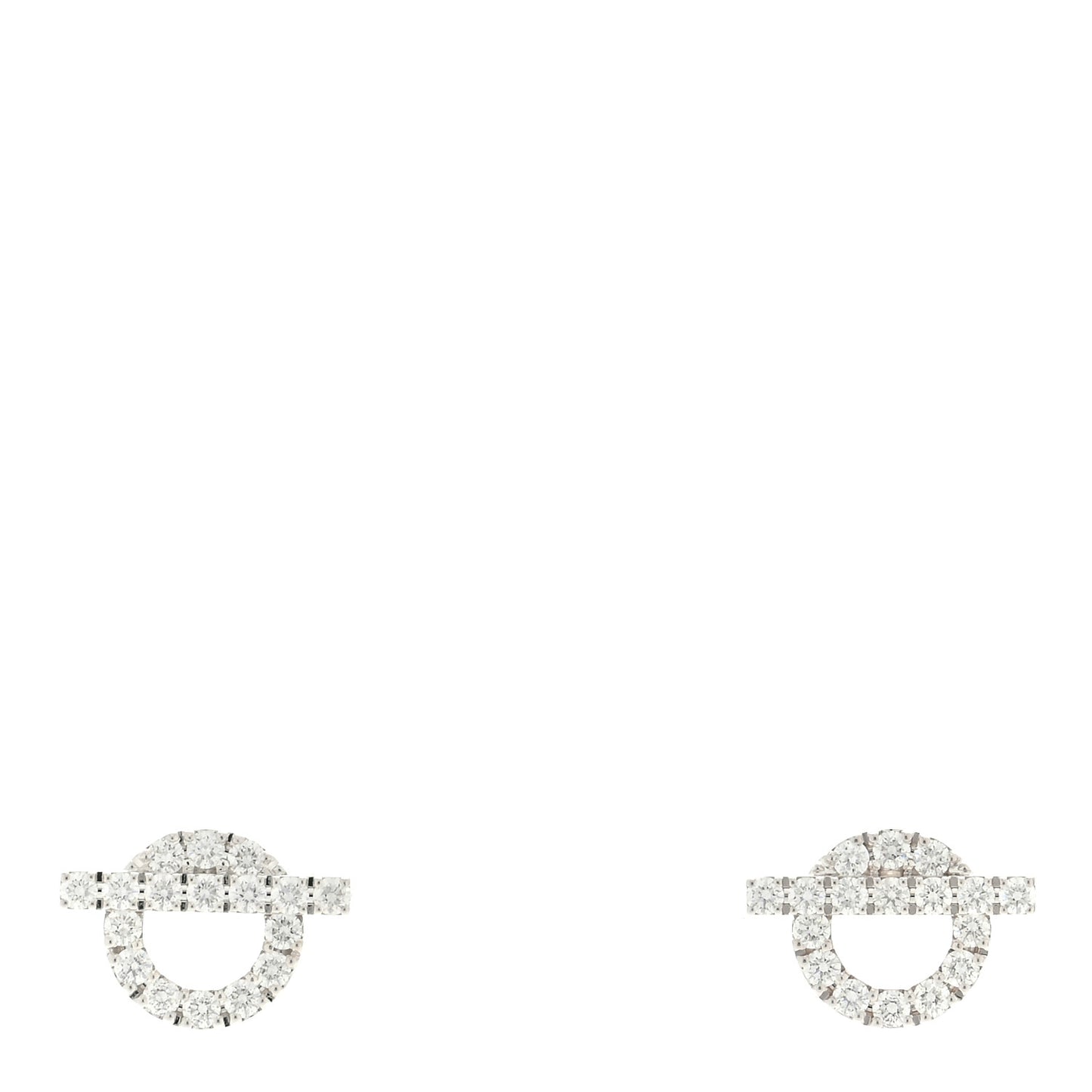 18K White Gold Diamond Finesse Earrings