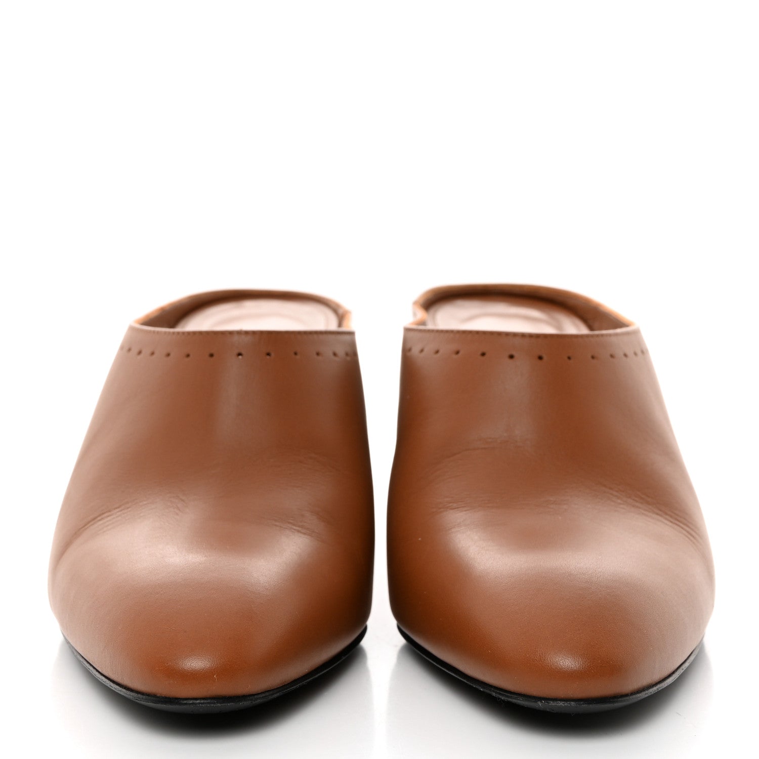 Hermes Calfskin Trot Mules 38.5 2 of 9