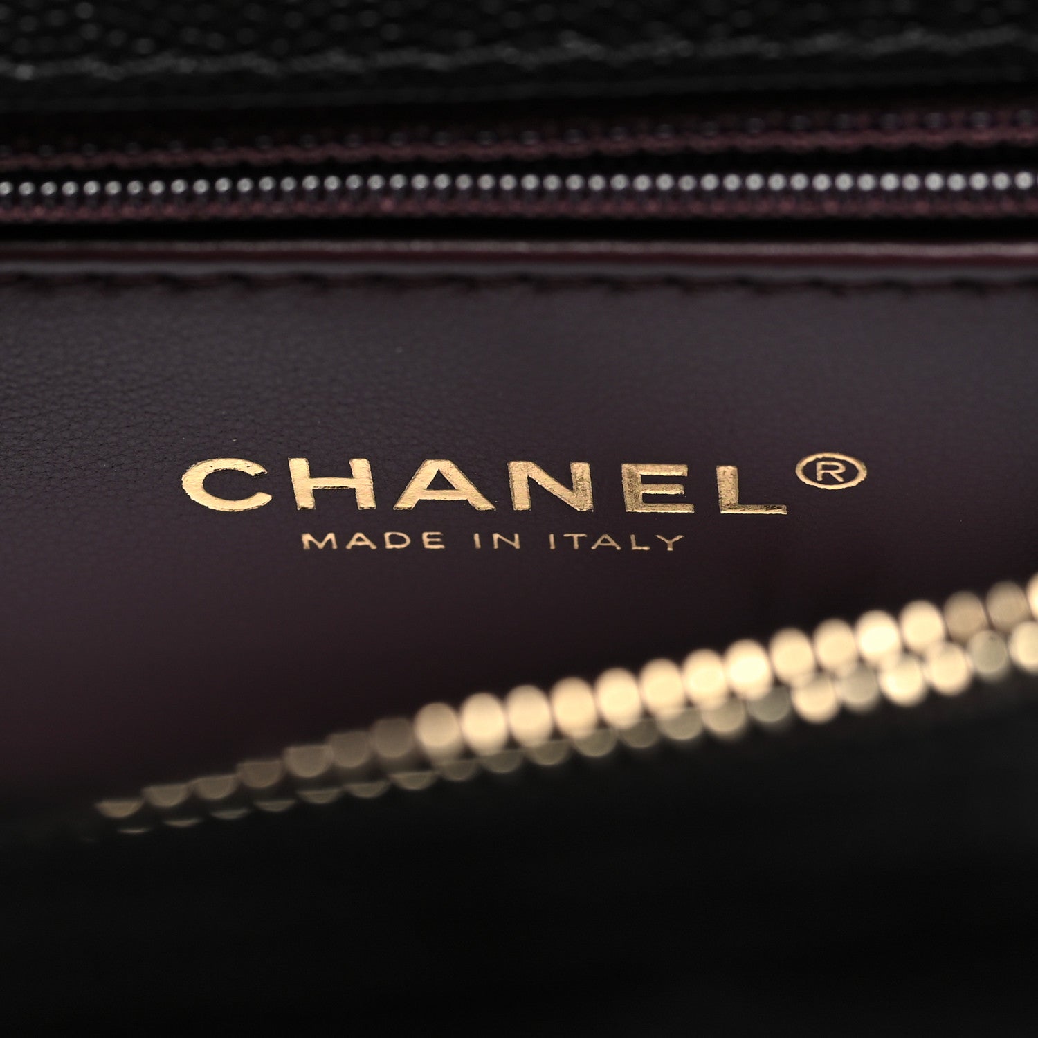 Chanel Caviar Lizard Quilted Medium Coco Handle Flap Black 6 of 10