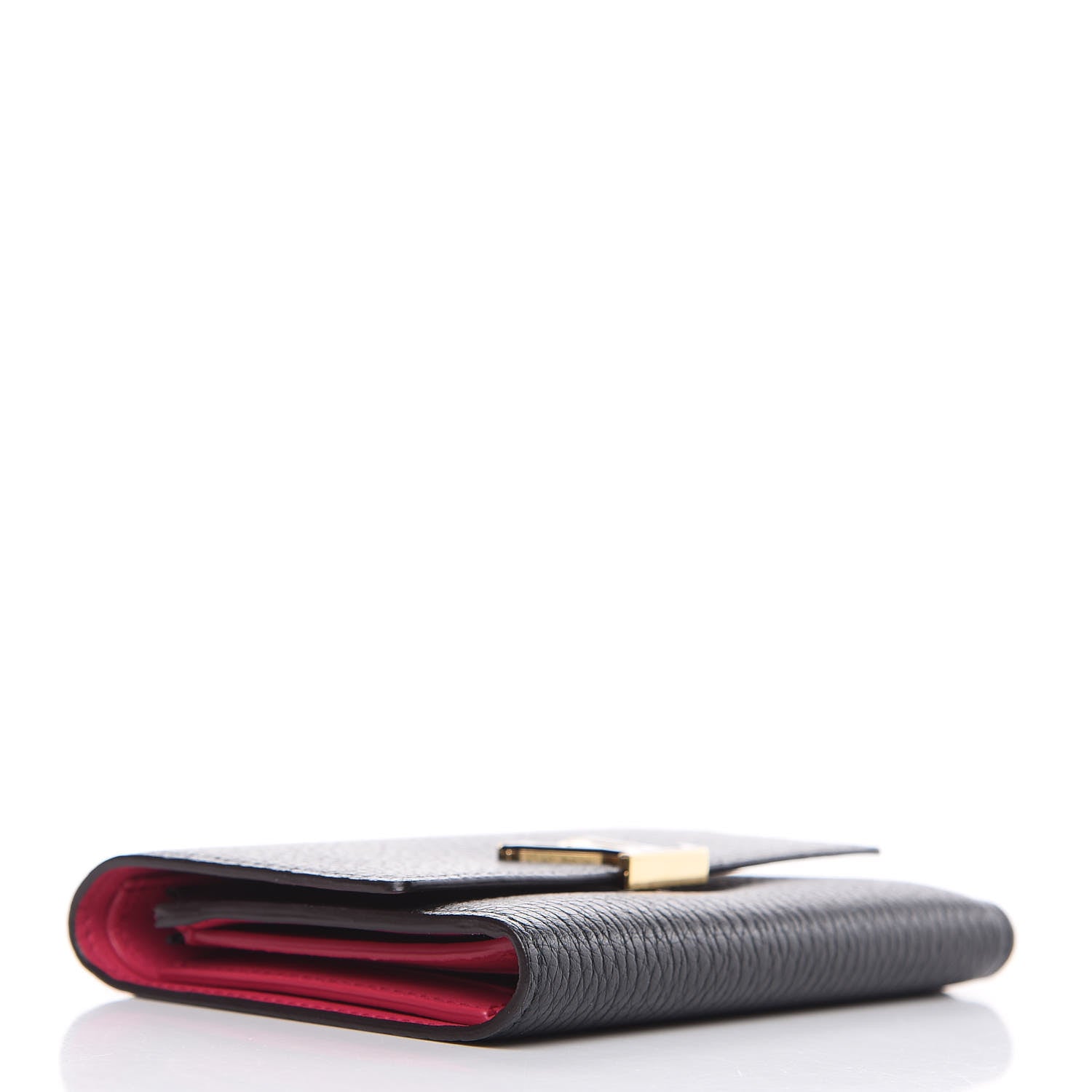 Louis Vuitton Taurillon Capucines Compact Wallet Black 4 of 9
