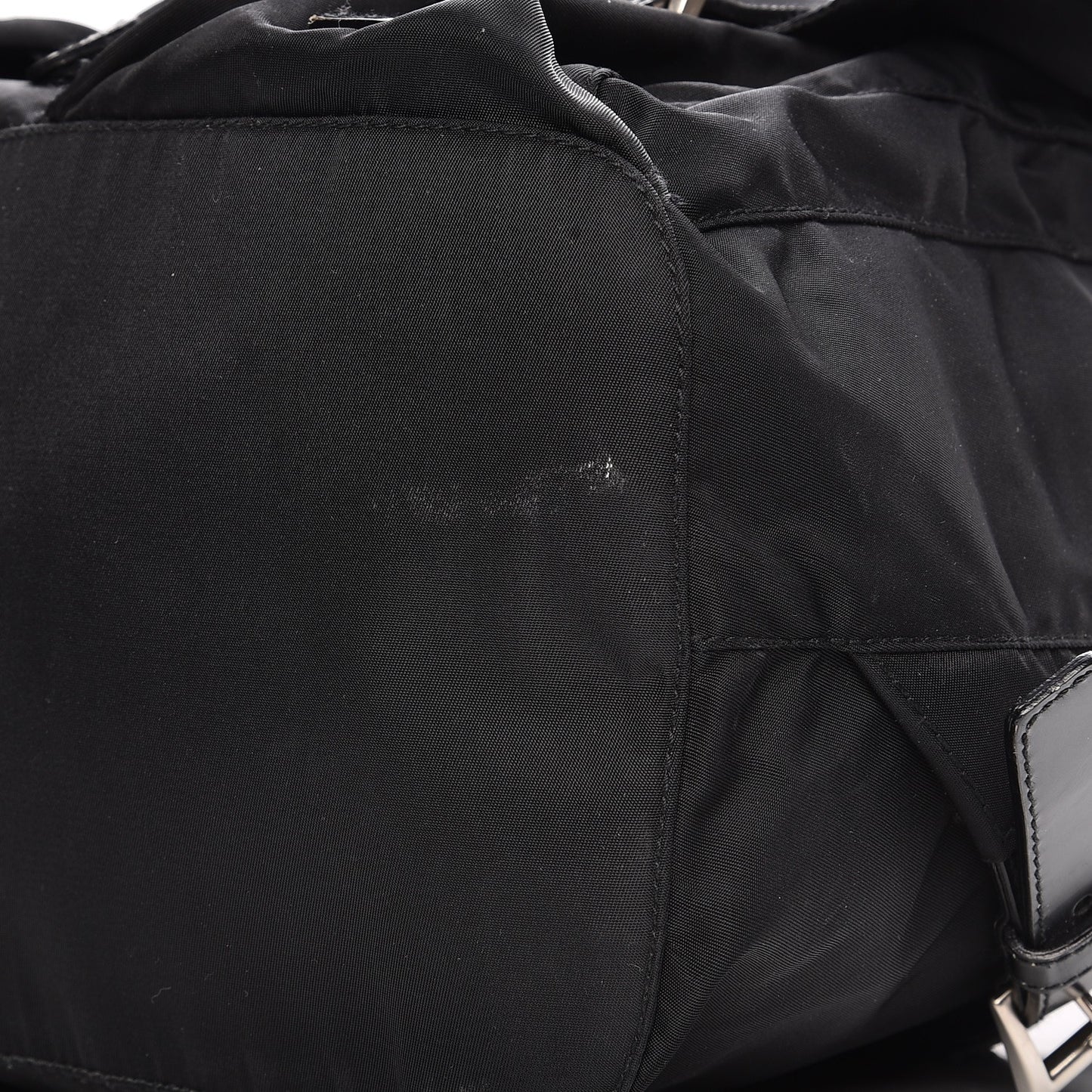 Nylon Vela Medium Backpack Black