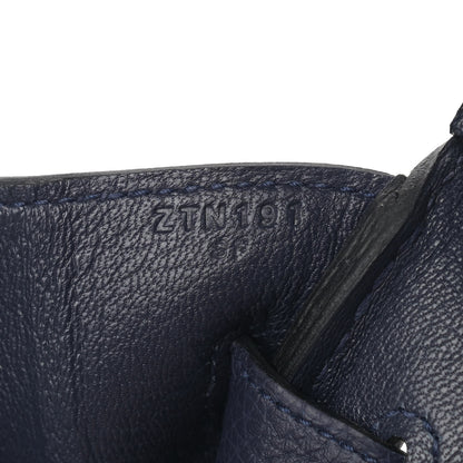 Hermes Togo Birkin 30 Bleu Nuit 6 of 10