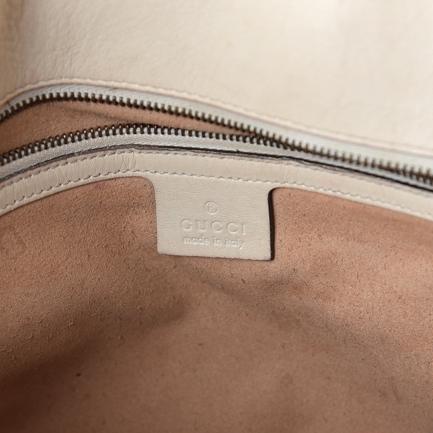 Gucci Calfskin Matelasse Studded Medium GG Marmont Shoulder Bag White 5 of 8