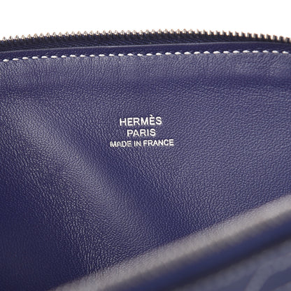 Hermes Chevre Mysore In-The-Loop-To-Go Pochette Bleu Encre 6 of 8