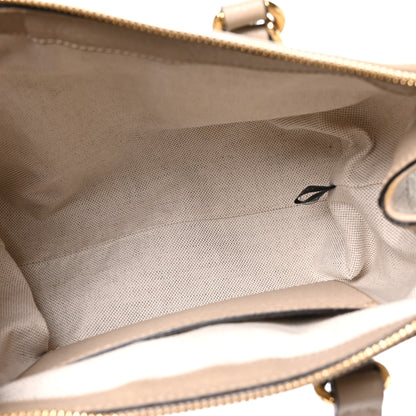Gucci GG Supreme Monogram Textured Dollar Calfskin Web Small Ophidia Tote Bag Beige Mystic White Oatmeal 5 of 10