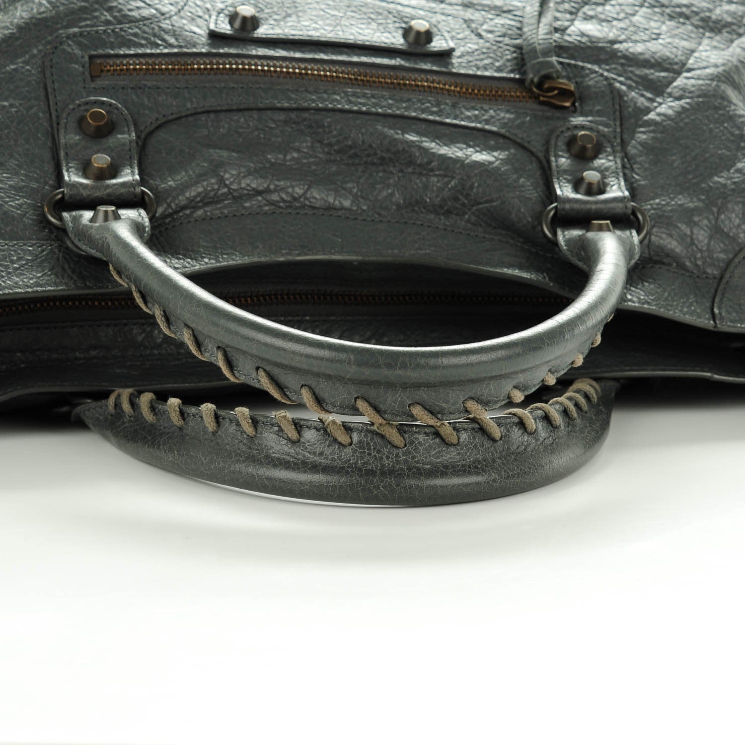 Balenciaga Agneau Classic Hardware City Gris Tarmac 5 of 8