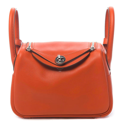 Hermes Swift Verso Mini Lindy 20 Terre Battue Sesame 1 of 11