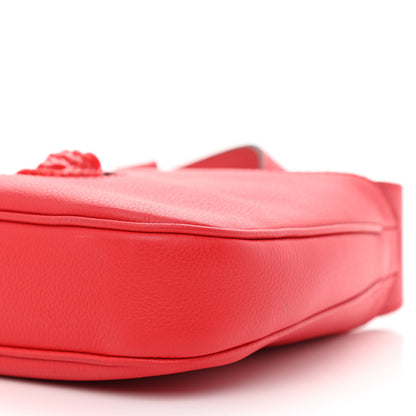 Versace Calfskin La Medusa Mini Hobo Crossbody Red 10 of 10