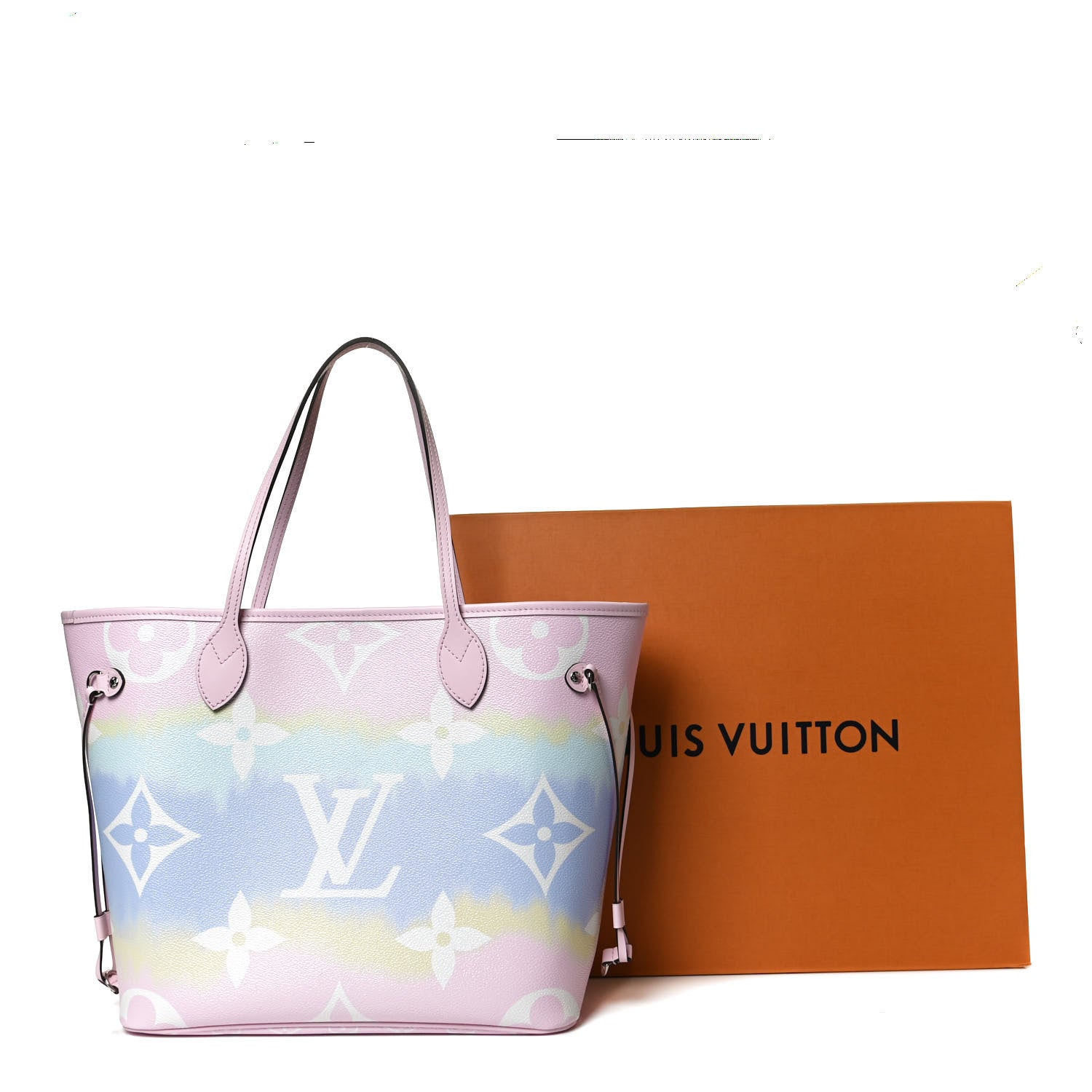Louis Vuitton Monogram Escale Neverfull MM Pastel 12 of 12