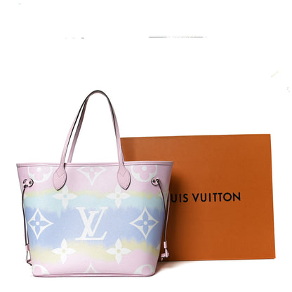 Louis Vuitton Monogram Escale Neverfull MM Pastel 12 of 12
