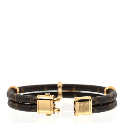 Louis Vuitton Monogram Keep It Twice Bracelet 17 4 of 5