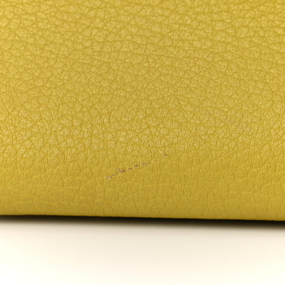 Celine Crisped Calfskin Mini Tie Knot Tote Chartreuse 16 of 16