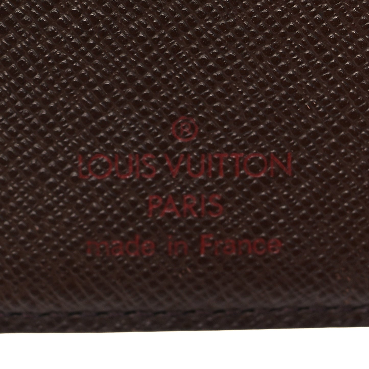 Damier Ebene French Purse Wallet