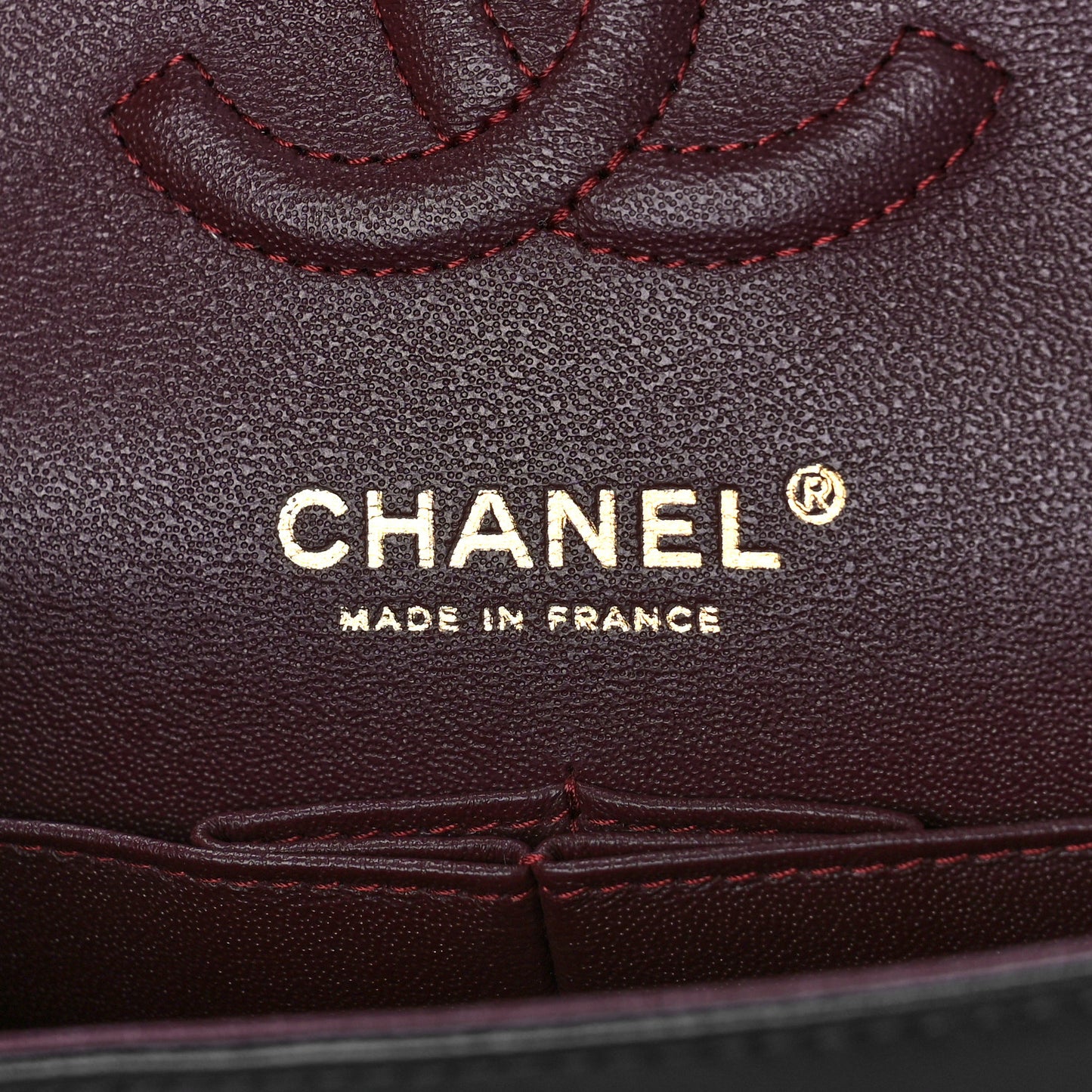 Lambskin Quilted Small Double Flap Black