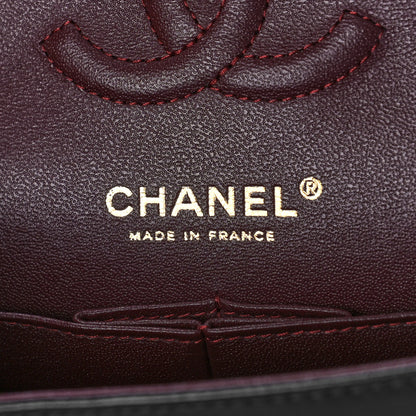 Chanel Lambskin Quilted Small Double Flap Black 6 of 9